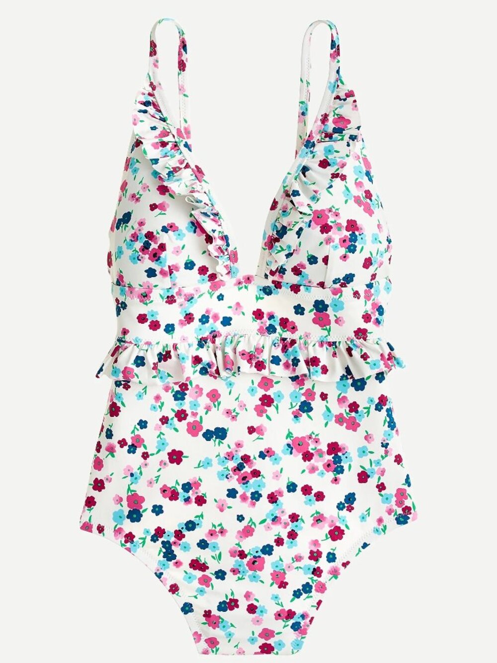 J. Crew Ruffle V-neck Swimsuit 2